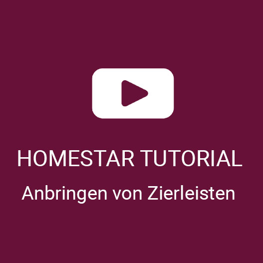 Video Montage von Zierleisten auf Youtube