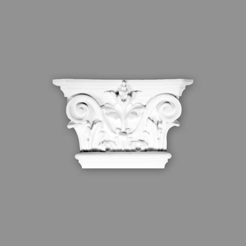 Pilaster Wandprofil HKP-15 D, 154 x 150 x 60 mm (Deko Pilaster)